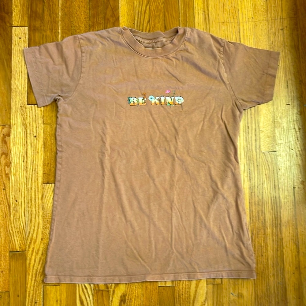 Brown Be Kind T-shirt Sz S
